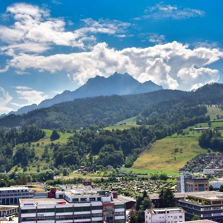 Dream View Apt With Homecinema Netflix & Loggia Lucerne Extérieur photo