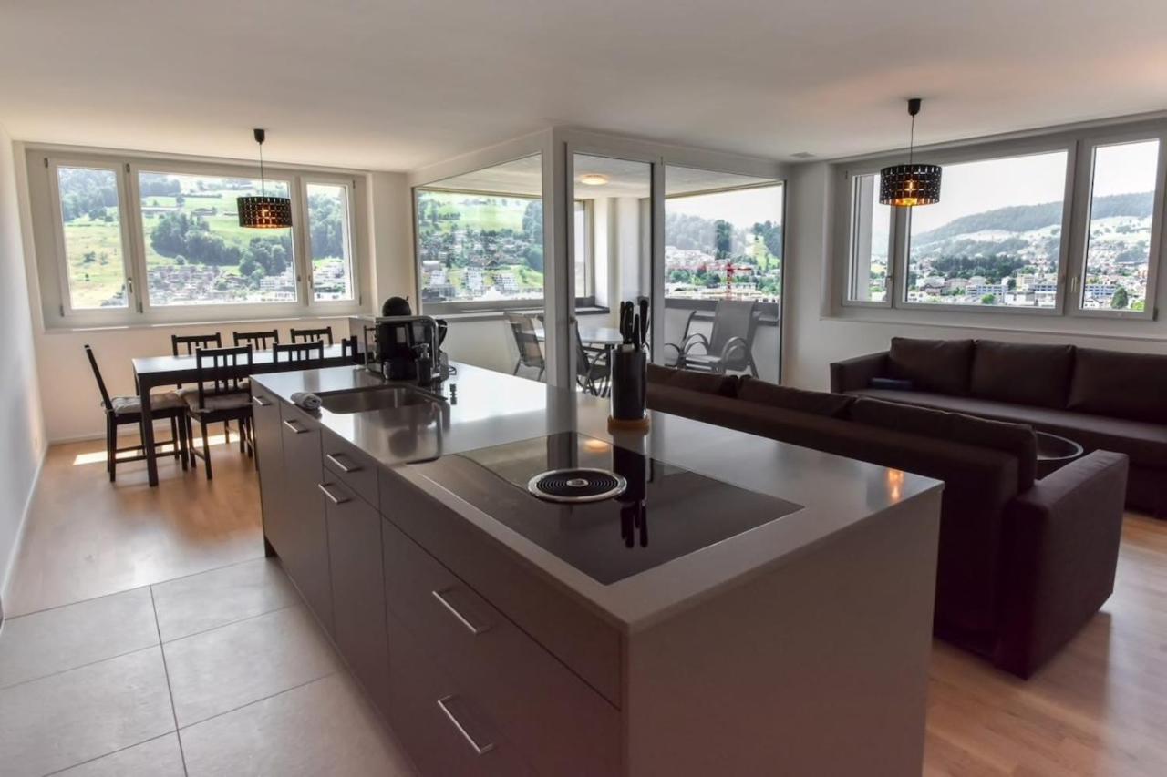 Dream View Apt With Homecinema Netflix & Loggia Lucerne Extérieur photo